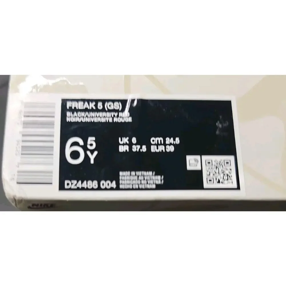 Size 6.5Y Nike Freak 5 (GS)